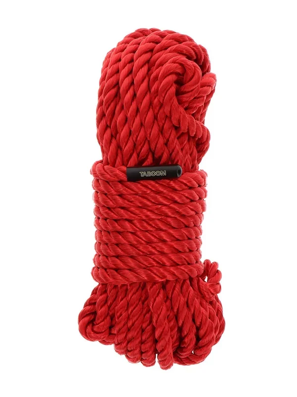 TABOOM Bondage Rope 7 mm: Bondageseil 10m, rot