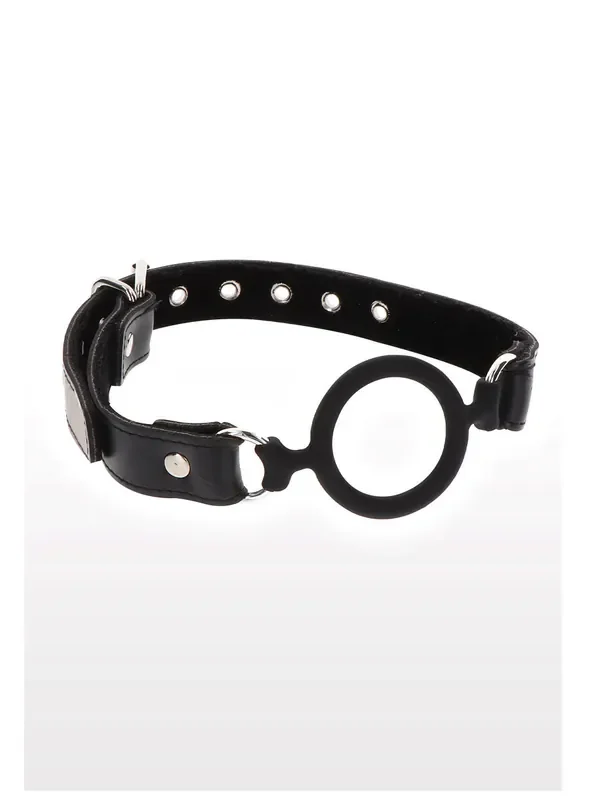 TABOOM Open Ring Gag Ringknebel, schwarz
