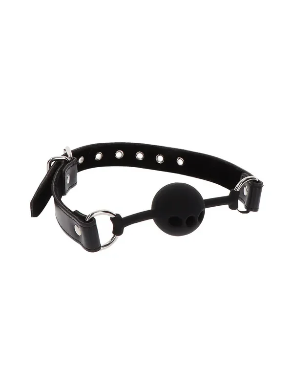 TABOOM Silicone Ball Gag Ballknebel, schwarz