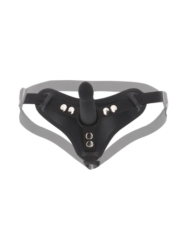 TABOOM Strap-On Harness with Dong Strap-On Harness mit Dildo, schwarz