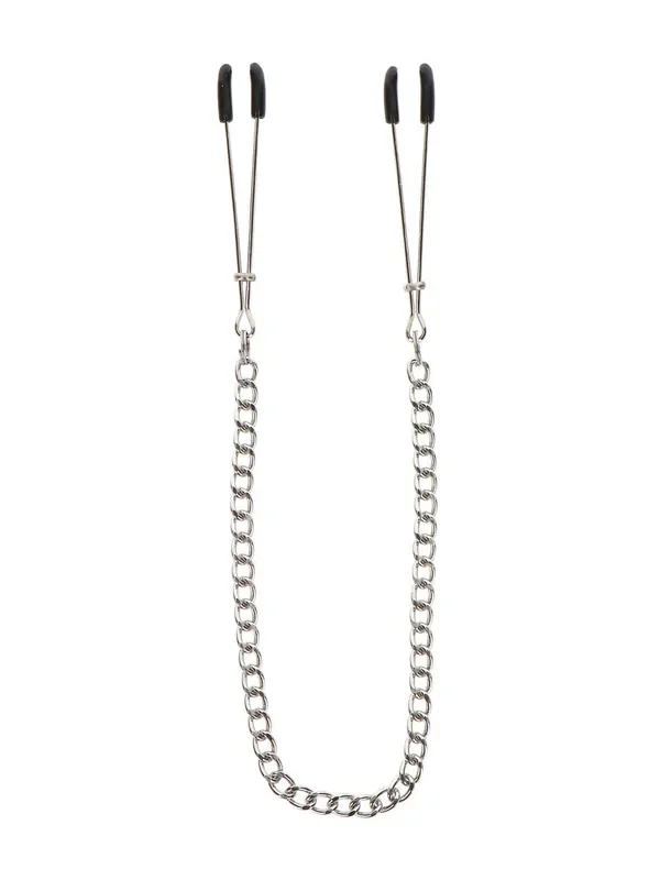 TABOOM Tweezers With Chain Nippelklemmen, silber