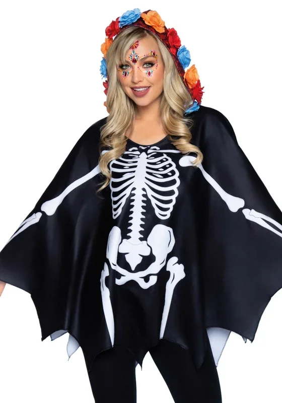 Tag-der-Toten-Poncho