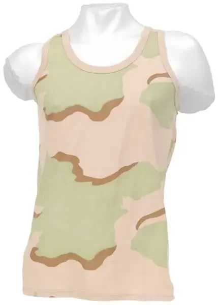 Tank-Top US-Style 3-Farben-Desert