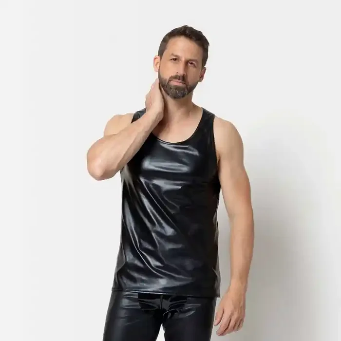 Tanktop im Wetlook (Grösse XXL)