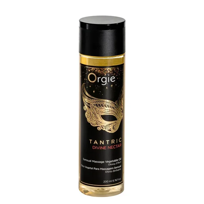 Tantric Divine Nectar – Shining Effect Massage Oil – 7 fl oz / 200 ml