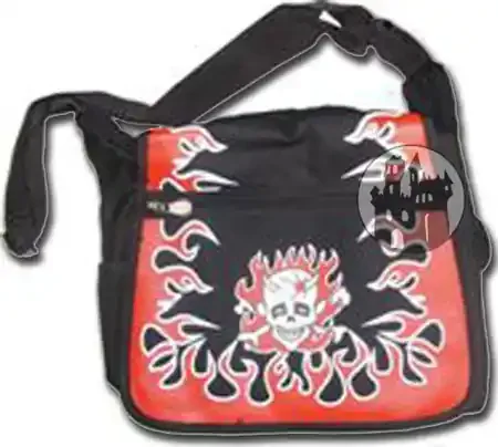 Tasche ‘Flamed Skull‘