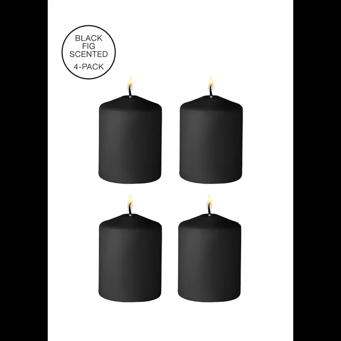 Tease Candles – Disobedient – 4 Pieces – Black