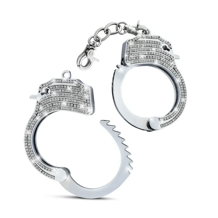 Temptasia – Bling-Handschellen – Silberfarben
