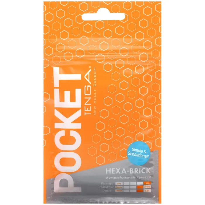 TENGA Pocket Hexa-Brick Stroker