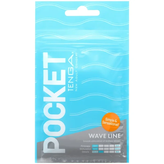 TENGA Pocket Wave Line Stroker