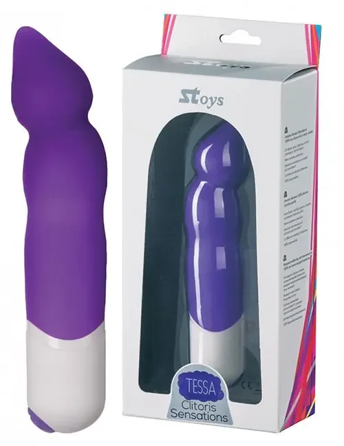 Tessa Silicone-Vibrator lila