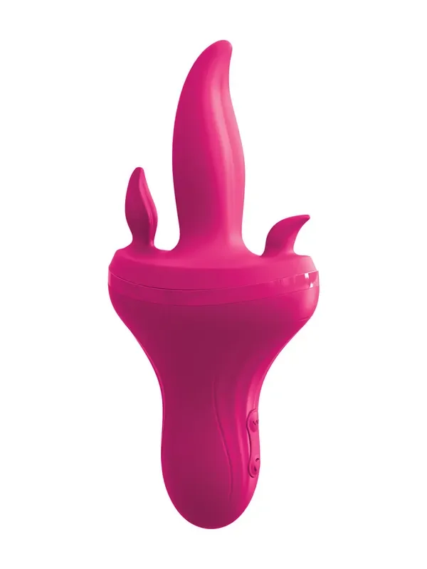 Threesome Holey Trinity Multi-Stimulator, pink