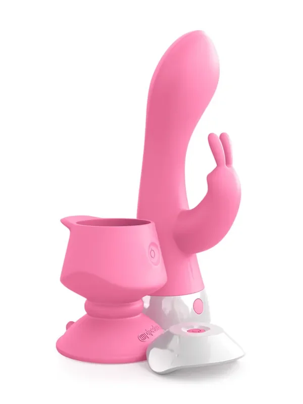 Threesome Wall Banger Rabbit Bunnyvibrator, pink