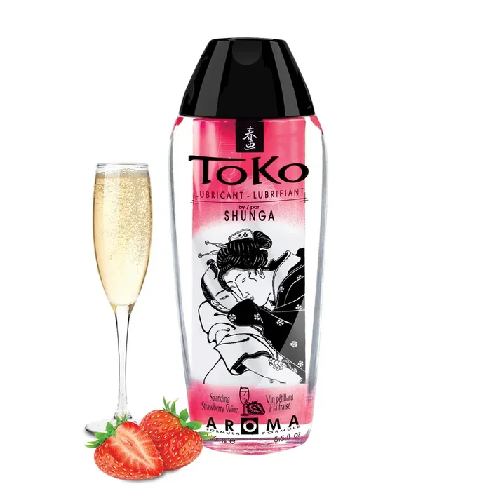 Toko Aroma – Strawberry Sparkling Wine – 5.5 fl oz / 165 ml