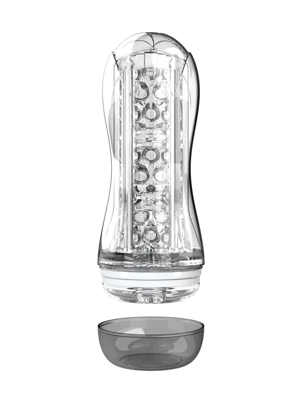 ToyJoy Hero Big Clear Blast Masturbator, transparent