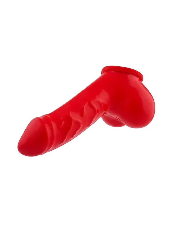 Toylie Danny Latex-Penis-Hodenhülle, rot