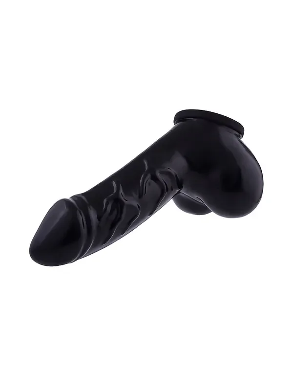Toylie Danny Latex-Penis-Hodenhülle, schwarz