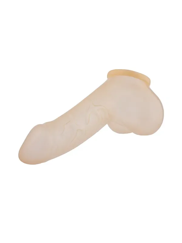 Toylie Danny Latex-Penis-Hodenhülle, transparent