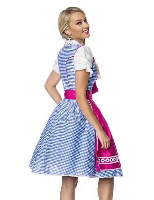 Traditionelles Karodirndl