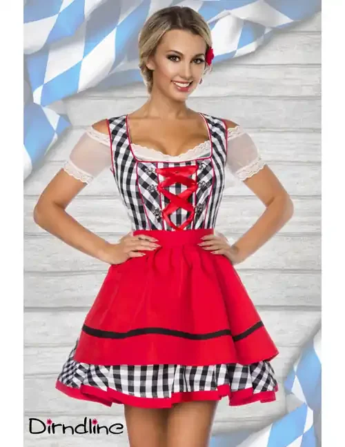 Traditionelles Minidirndl