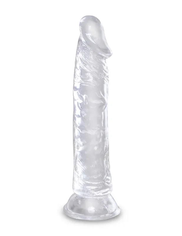 Transparenter Dildo – King Cock 8