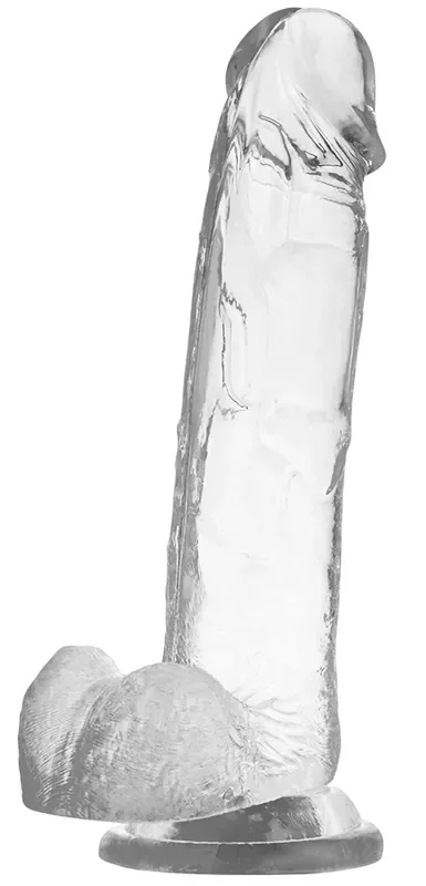 Transparenter Dildo mit Hoden XRay Cock 17 x 4.5cm