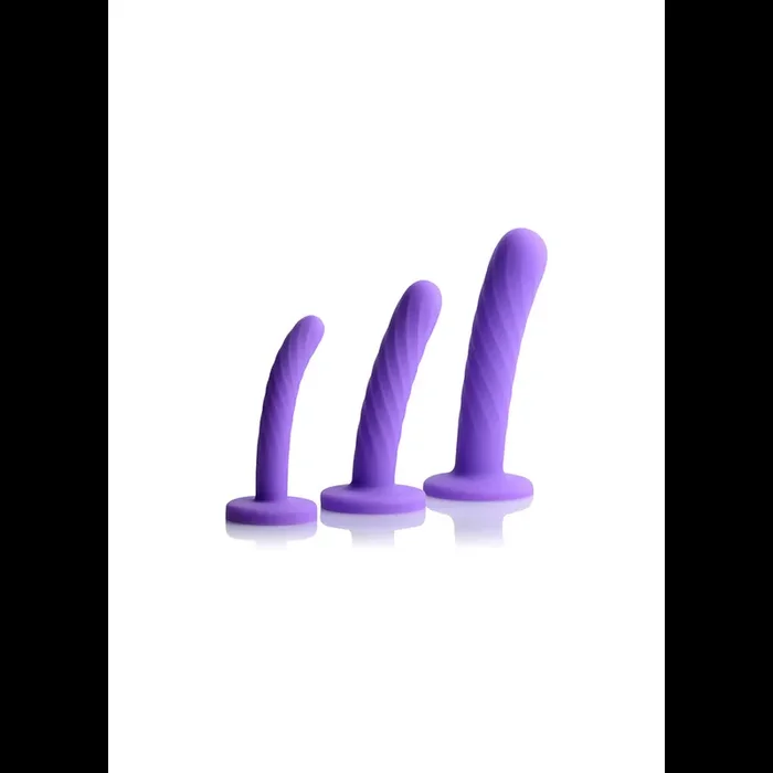 Tri-Play – 3-Piece Silicone Dildo Set