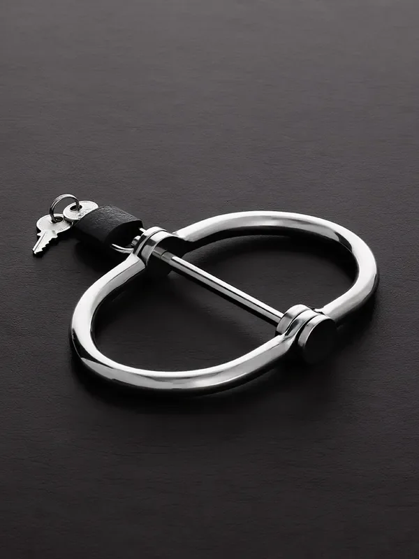 Triune D-Handcuffs Edelstahl-Handschellen