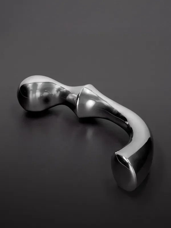 Triune G-Spot Wand Edelstahl-G-Punkt-Dildo, silber