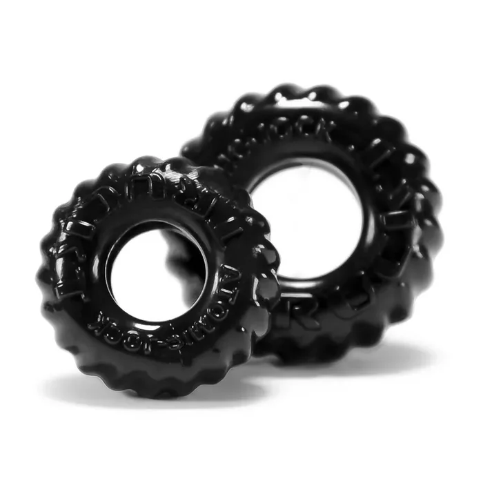 Truckt – 2-pack Stretchy Cockring – Black