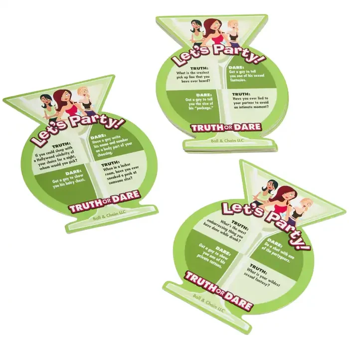 Truth or Dare Party Coaster