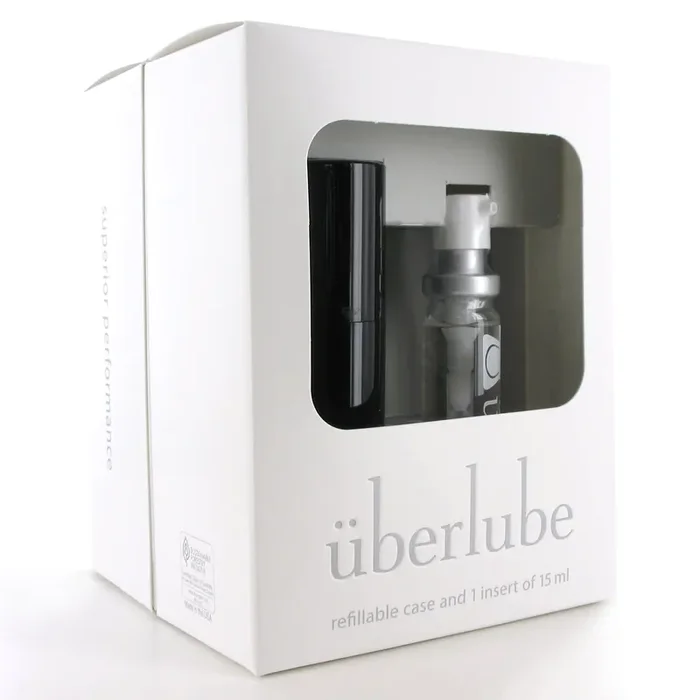 Überlube – Silikon-Gleitmittel Reisepaket zum Mitnehmen – 2 x 15 ml