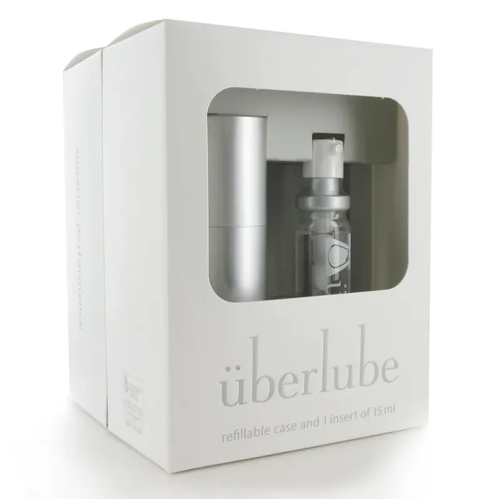 Überlube – Silikon-Gleitmittel Reisepaket zum Mitnehmen – 3 x 15 ml