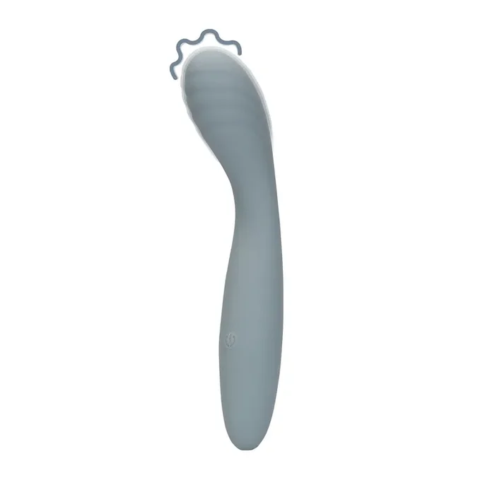 Ultra Soft Silicone G-Spot Vibrator – Basalt Grey