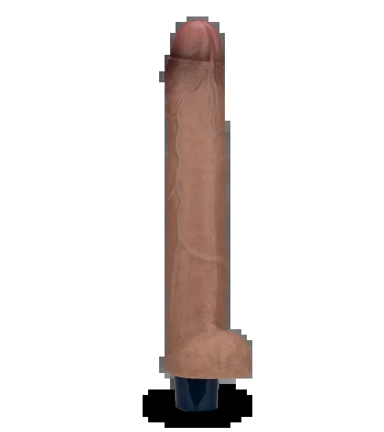 Ultrarealistischer Dildo-Vibrator aus Silikon 23,5 cm Renato