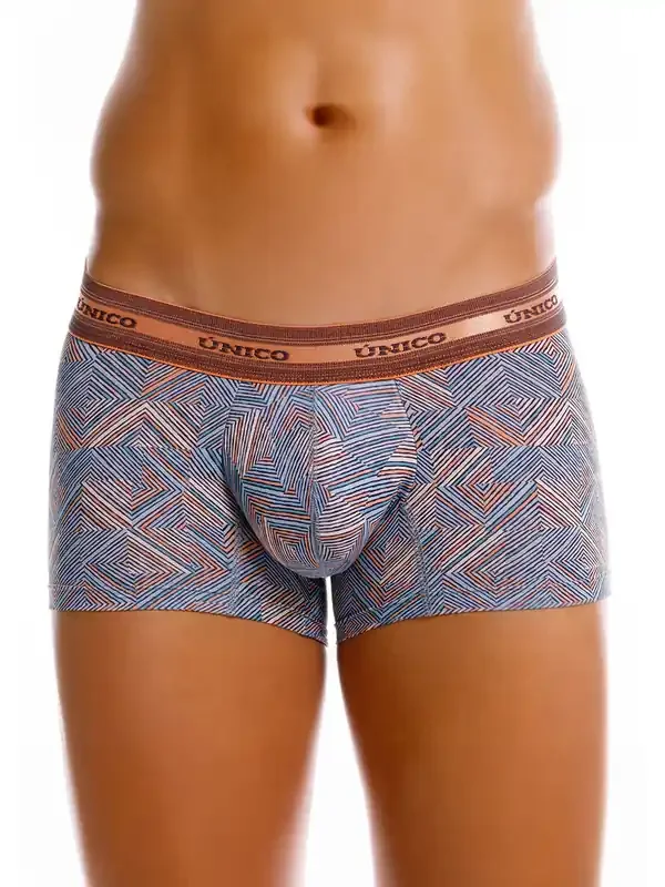 Unico Escalonado Mini Boxer, blau/orange