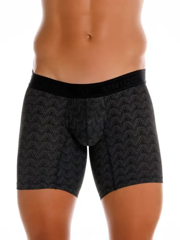 Unico Moretti Long Boxer, schwarz/grau