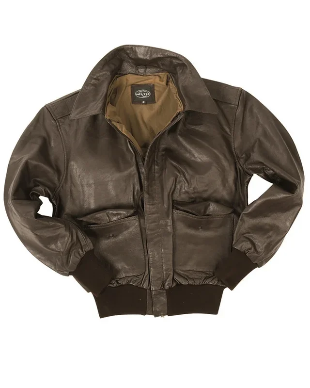 US Lederjacke Flieger A2 (Grösse: M)