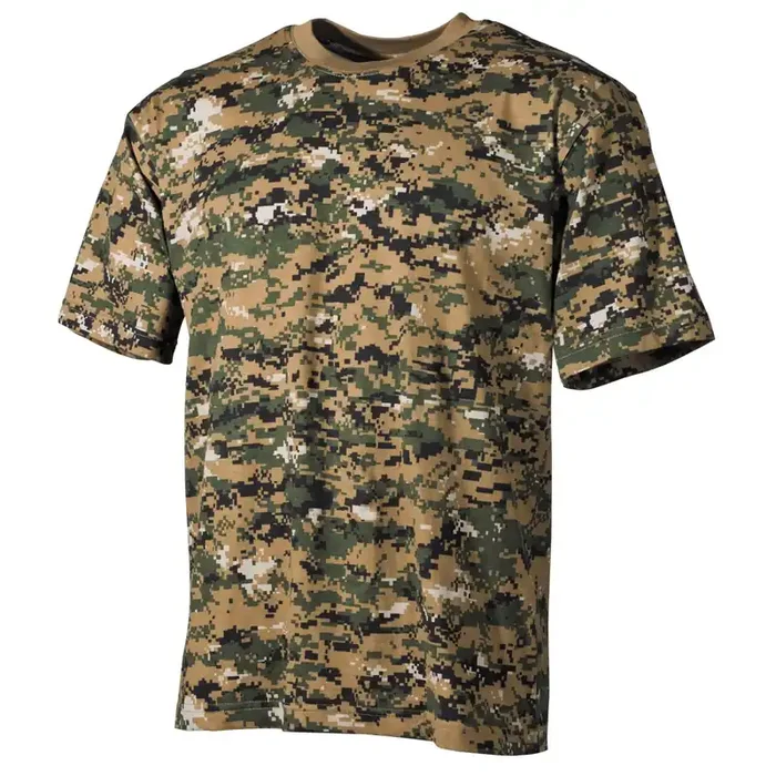 US T-Shirt, halbarm, mit Reaktivdruck