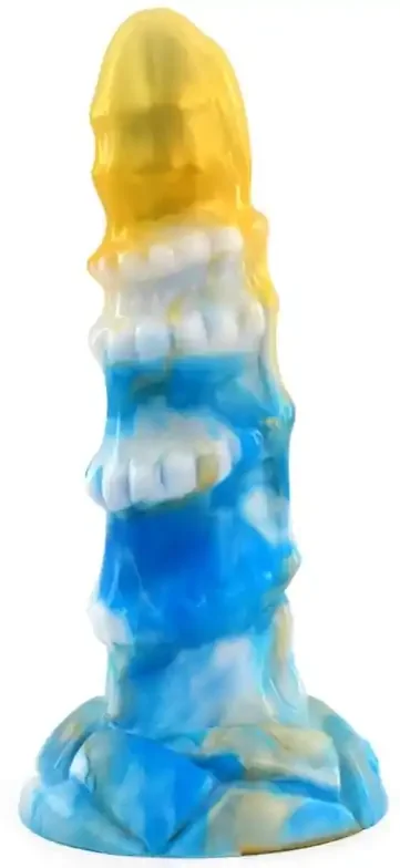Veldix Dildo 18 x 5.5cm Gold-Blau