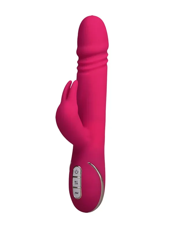Vibe Couture Rabbit Skater Bunny-Vibrator mit Stoßfunktion, pink