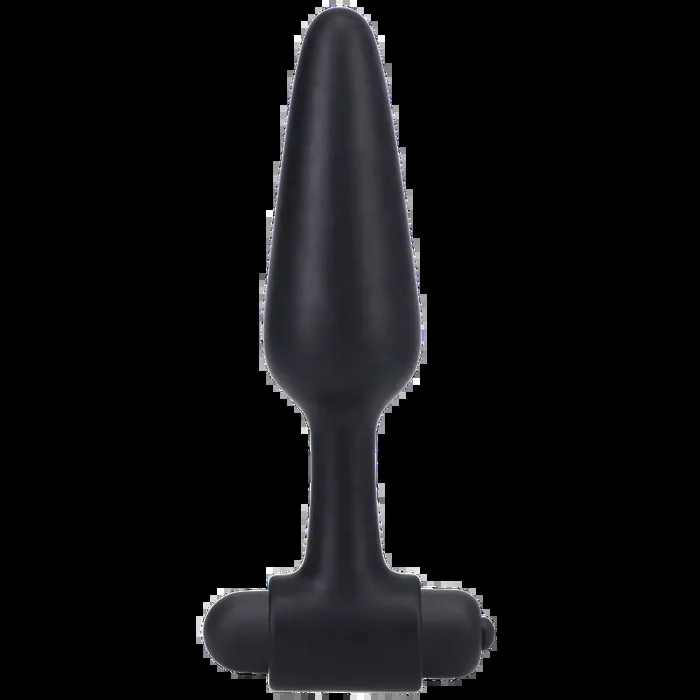 Vibrating Butt Plug – 5 / 12 cm – Black