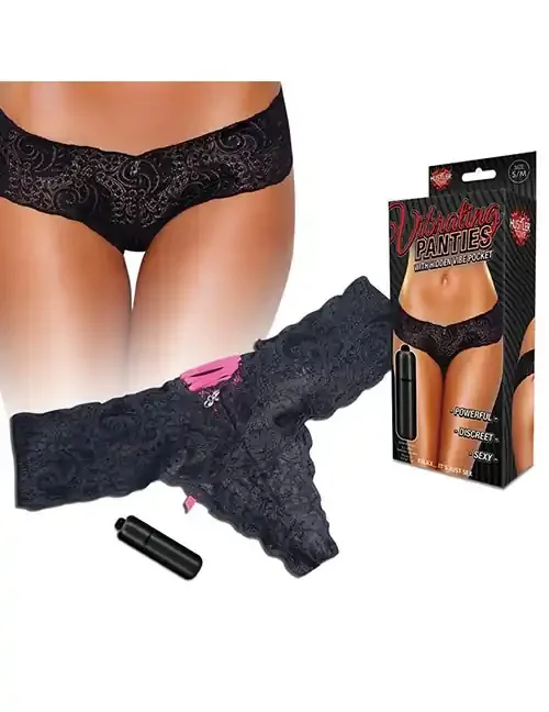 Vibrating Panties black/pink