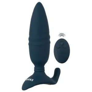 Vibrating Plug Butt Thrust 14,5 x 4 cm Blau