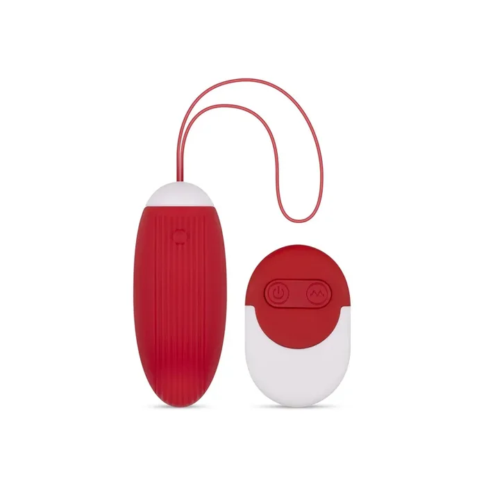 Vibrations-Ei mit Fernbedienung – Rot