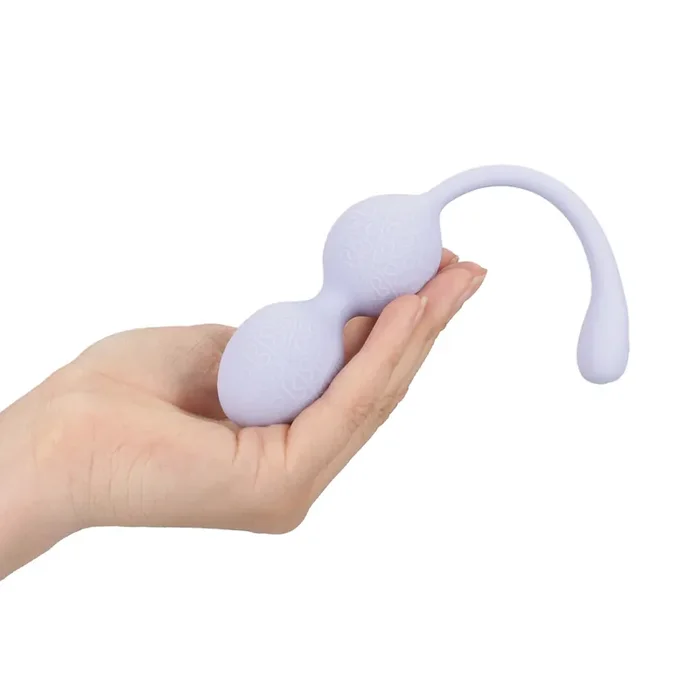 Vibrationsperlen Kegel mit Fernbedienung – Lavendel