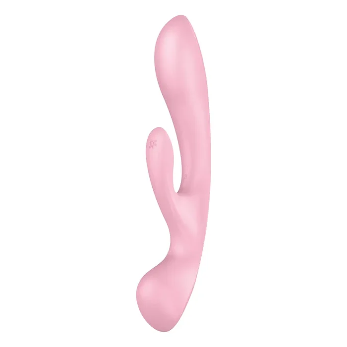 Vibrator mit Klitorisstimulator und Massagestab