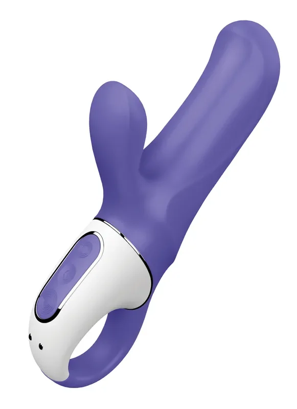 Vibrator mit voluminösem Klitorisreitzer