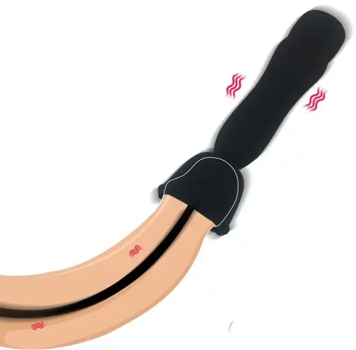 Vibrierender Harnröhrenstab Silikon VIBE IN 19cm – Durchmesser 3mm