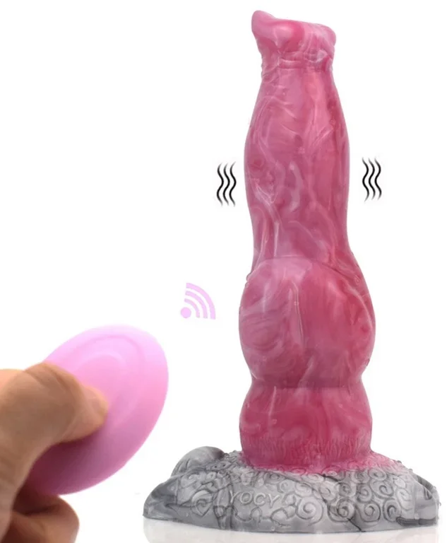 Vibrierender Monsterdildo Viby Wolf 18 x 5.7cm